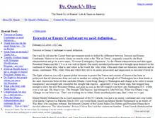 Tablet Screenshot of drquack.wordpress.com