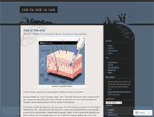 Tablet Screenshot of inkisinkisink.wordpress.com