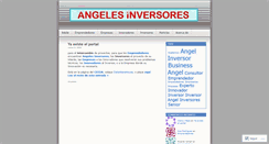 Desktop Screenshot of angelesinversores.wordpress.com