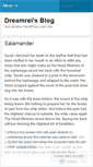 Mobile Screenshot of dreamrei.wordpress.com