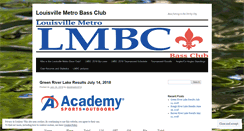 Desktop Screenshot of louisvillemetrobassclub.wordpress.com