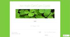 Desktop Screenshot of anirishgirlcooks.wordpress.com
