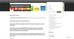 Desktop Screenshot of berbinisonline.wordpress.com