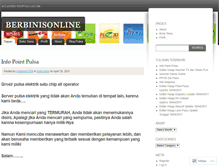 Tablet Screenshot of berbinisonline.wordpress.com