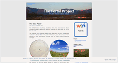 Desktop Screenshot of portalproject.wordpress.com