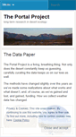Mobile Screenshot of portalproject.wordpress.com