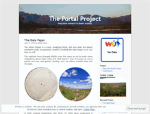 Tablet Screenshot of portalproject.wordpress.com