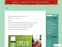 Tablet Screenshot of celessence.wordpress.com