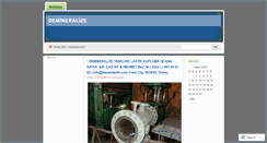 Desktop Screenshot of demineralize.wordpress.com