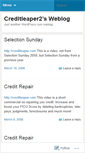 Mobile Screenshot of creditleaper2.wordpress.com