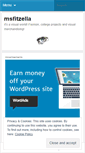 Mobile Screenshot of msfitzella.wordpress.com
