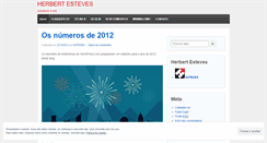 Desktop Screenshot of herbertesteves.wordpress.com