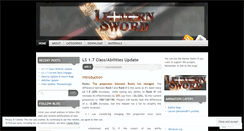 Desktop Screenshot of leomornsword.wordpress.com
