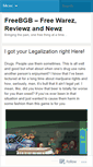 Mobile Screenshot of freebgb.wordpress.com
