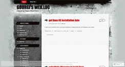 Desktop Screenshot of gourgi.wordpress.com