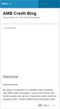 Mobile Screenshot of ambcredit.wordpress.com