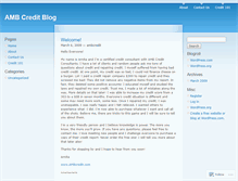 Tablet Screenshot of ambcredit.wordpress.com