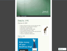 Tablet Screenshot of deimis.wordpress.com