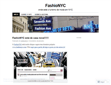 Tablet Screenshot of fashionyc.wordpress.com