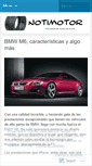 Mobile Screenshot of notimotor.wordpress.com