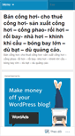 Mobile Screenshot of conghoidaiduong.wordpress.com