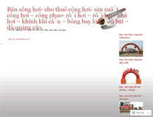 Tablet Screenshot of conghoidaiduong.wordpress.com