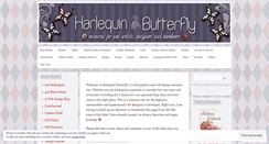 Desktop Screenshot of harlequinbutterfly.wordpress.com