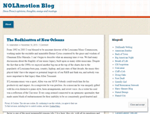 Tablet Screenshot of nolamotion.wordpress.com