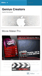 Mobile Screenshot of geniuscreators.wordpress.com