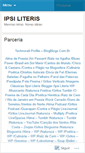 Mobile Screenshot of ipsiliteris.wordpress.com