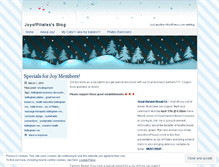 Tablet Screenshot of joyofpilates.wordpress.com