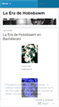 Mobile Screenshot of laeradehobsbawm.wordpress.com