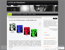 Tablet Screenshot of laeradehobsbawm.wordpress.com