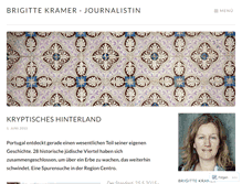 Tablet Screenshot of brigittekramer.wordpress.com