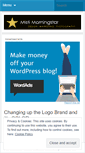Mobile Screenshot of mistimorningstar.wordpress.com