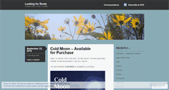 Desktop Screenshot of lookingforroots.wordpress.com