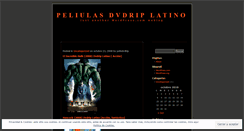 Desktop Screenshot of pelisdvdrip.wordpress.com