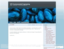 Tablet Screenshot of kmartinenvironmental.wordpress.com