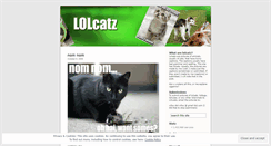 Desktop Screenshot of lolcatz.wordpress.com