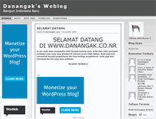 Tablet Screenshot of danangak.wordpress.com
