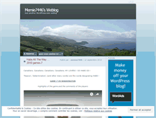 Tablet Screenshot of memie7446.wordpress.com