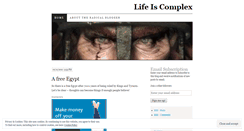 Desktop Screenshot of lifeiscomplex.wordpress.com