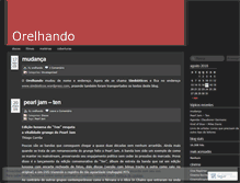 Tablet Screenshot of orelhando.wordpress.com