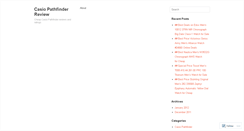 Desktop Screenshot of buycasiopathfinder.wordpress.com