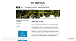 Desktop Screenshot of mulestudy.wordpress.com