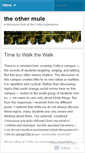 Mobile Screenshot of mulestudy.wordpress.com