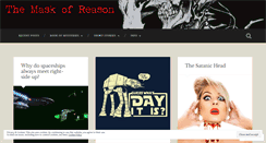 Desktop Screenshot of maskofreason.wordpress.com