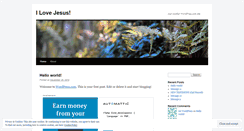 Desktop Screenshot of findsalvation.wordpress.com