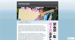 Desktop Screenshot of deadmousediaries.wordpress.com