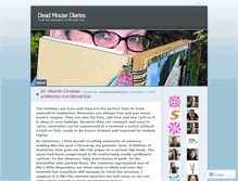Tablet Screenshot of deadmousediaries.wordpress.com